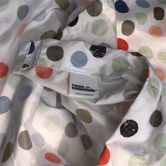 Shower curtain polka dot ROOM ESSENTIALS - Picture 3 of 3
